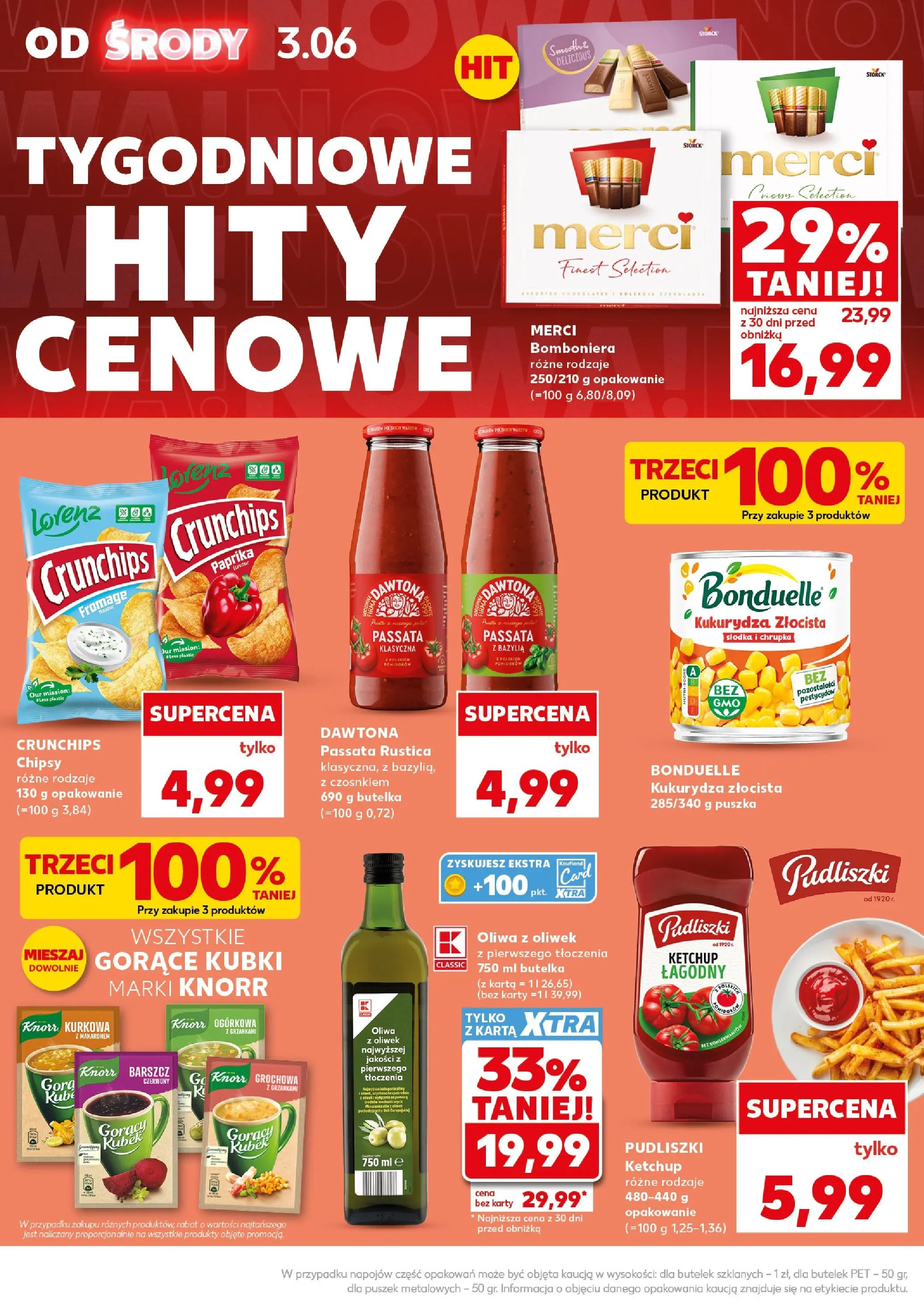 Kaufland gazetka - Mocny start od 08.06.2026 - od jutra PDF | Strona: 10 | Produkty: Barszcz, Karta, Oliwa z oliwek, Gorący kubek