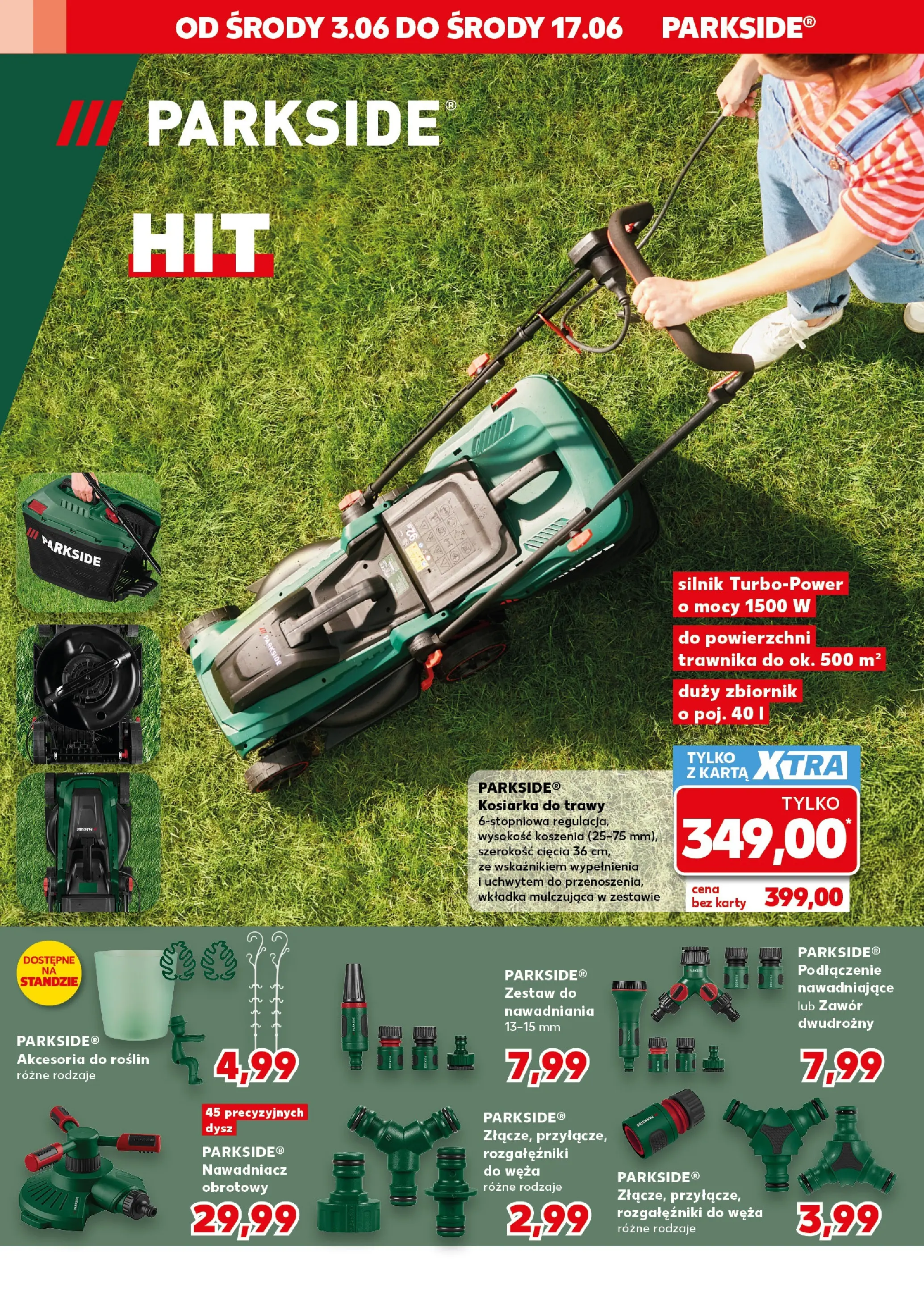 Kaufland gazetka - Mocny start od 08.06.2026 - od jutra PDF | Strona: 26 | Produkty: Karta, Trawy, Kosiarka