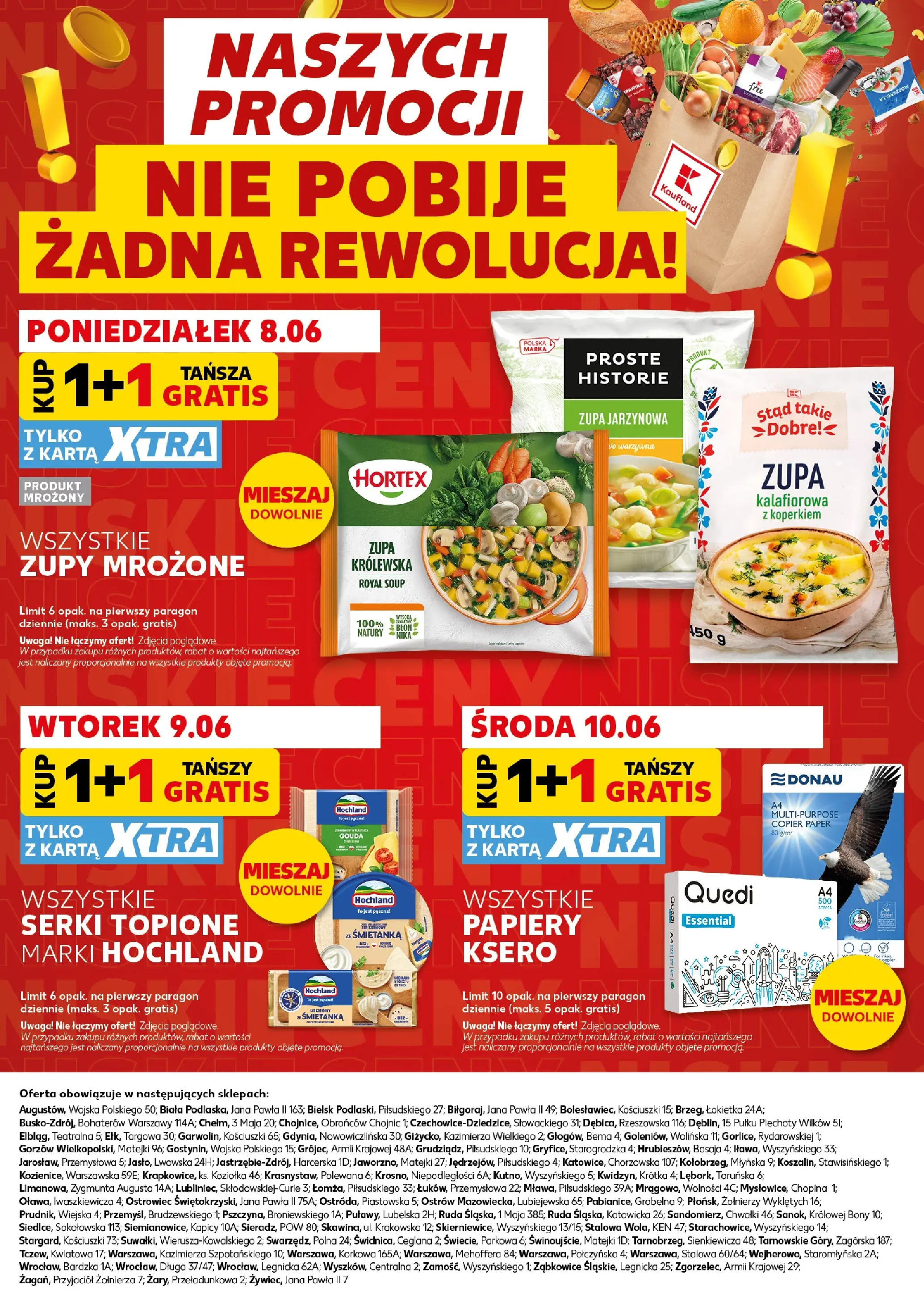 Kaufland gazetka - Mocny start od 08.06.2026 - od jutra PDF | Strona: 30 | Produkty: Karta, Zupa jarzynowa, Mozzarella, Zupy mrożone