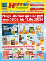 Hahners Verbrauchermarkt Edeka Hahner: Wochenangebote - bis 13.06.2026