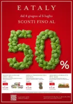 Eataly Sconti fino al 50% - al 06.07.2026