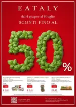 Eataly Sconti fino al 50% - al 06.07.2026