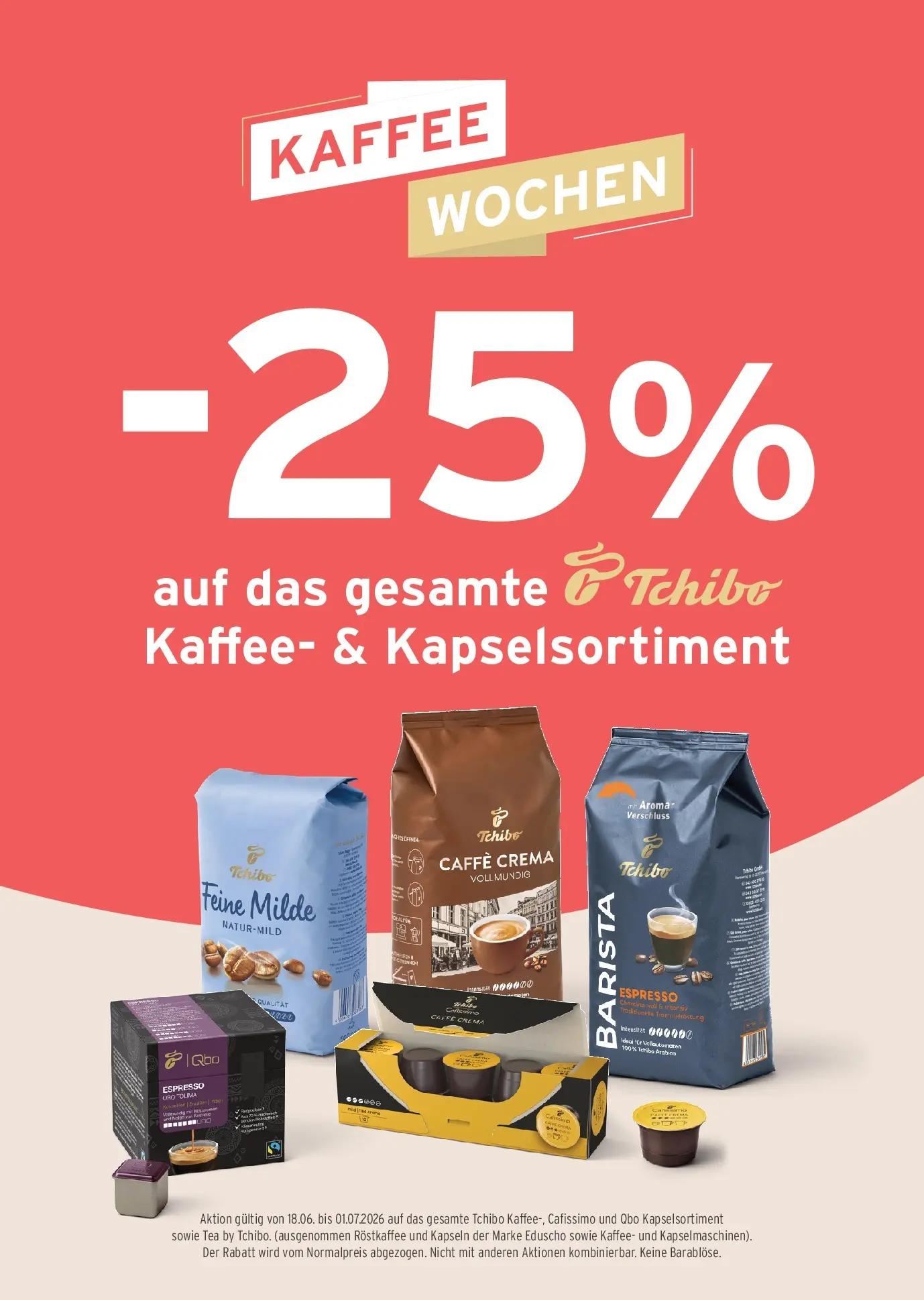 Tchibo Eduscho - Tchibo: Stark durch den Sommer von 17.06.2026 - Aktuelle Angebote | Seite: 22 | Produkte: Kaffee