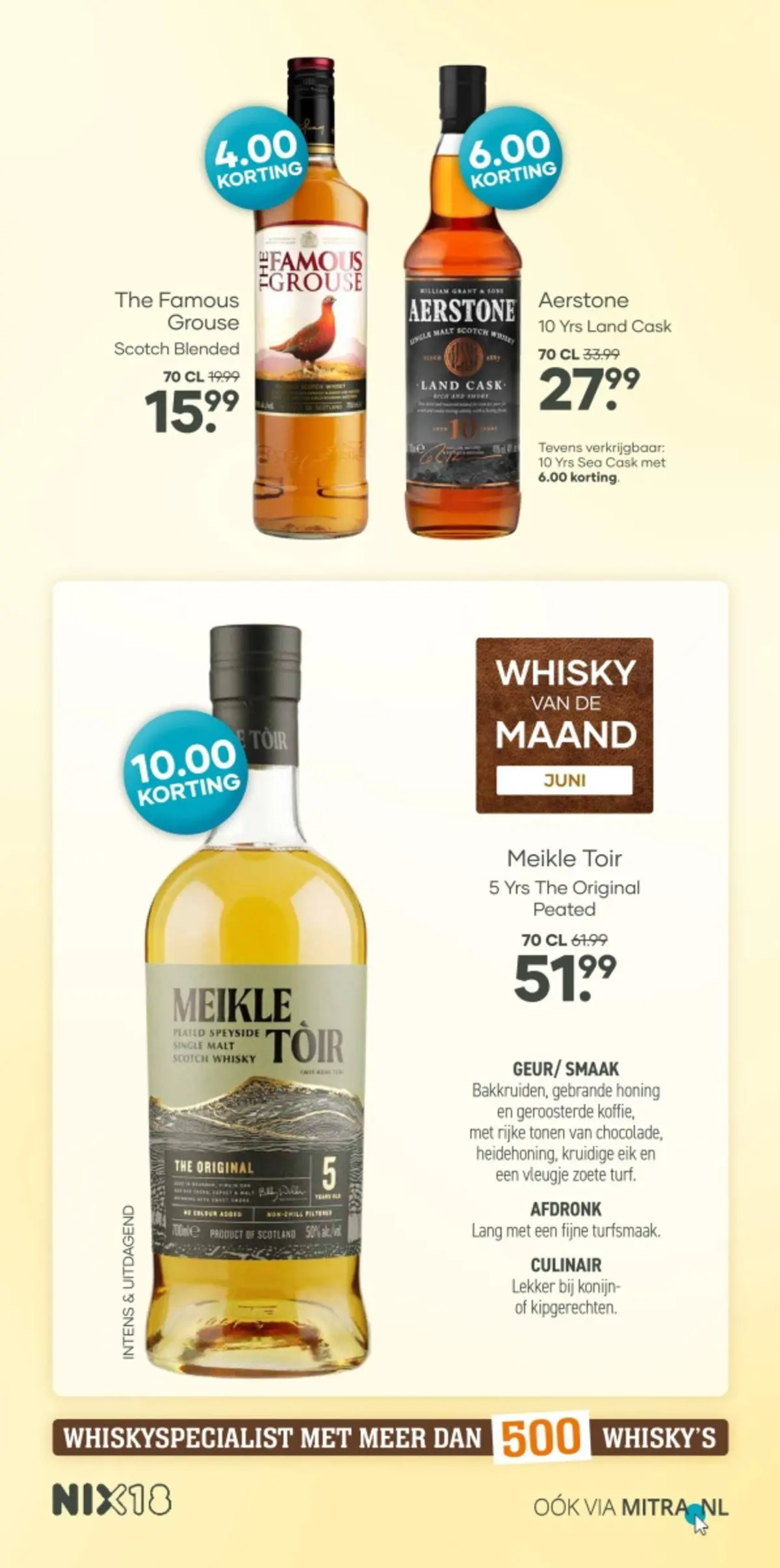 Mitra folder vanaf 07-06-2026 || NIEUWE | Pagina: 8 | Producten: Whisky