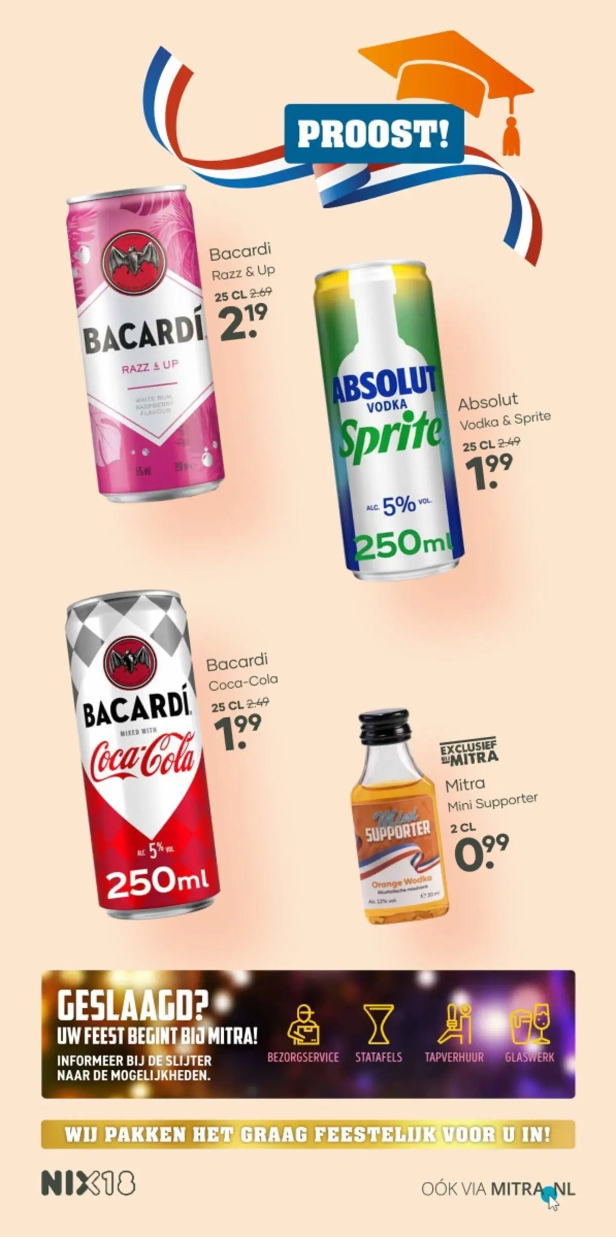 Mitra folder vanaf 07-06-2026 || NIEUWE | Pagina: 12 | Producten: Wodka, Sprite