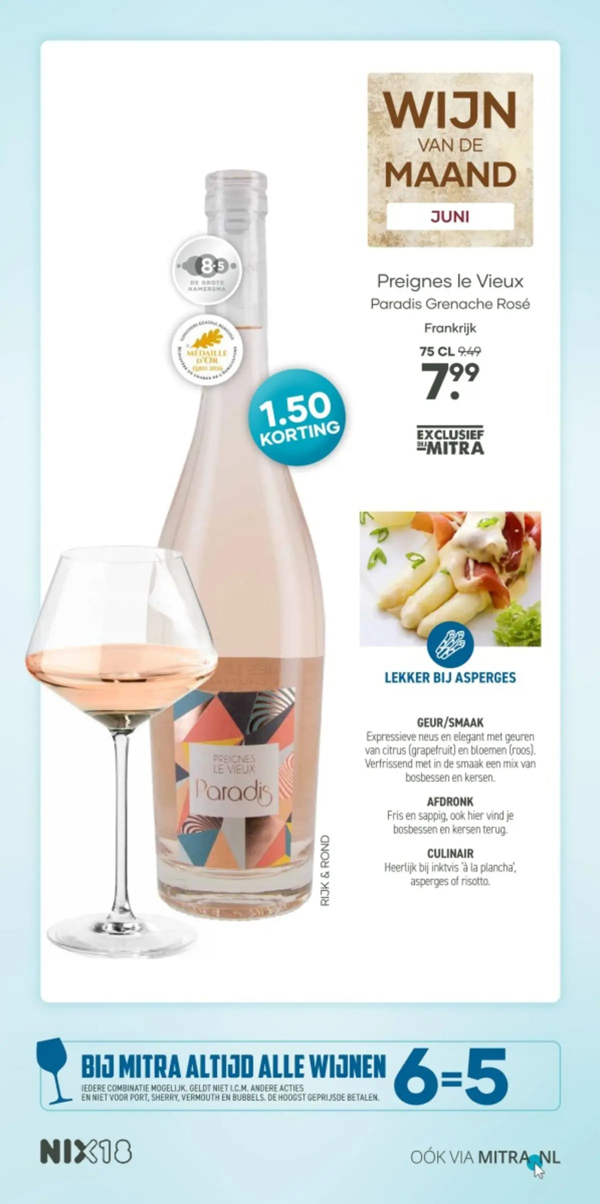 Mitra folder vanaf 07-06-2026 || NIEUWE | Pagina: 19 | Producten: Kersen, Asperges, Bloemen, La