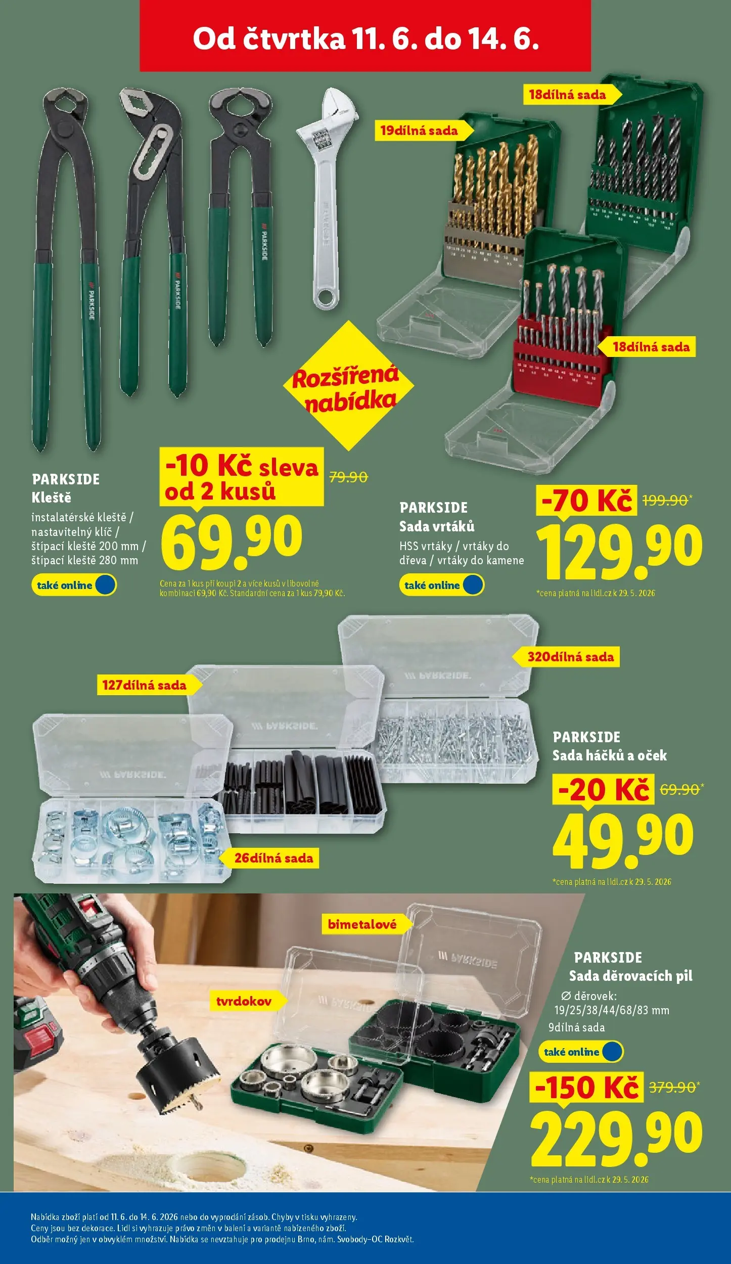 Lidl leták od 07.06.2026 - Nový akční leták | Strana: 21 | Produkty: Parkside