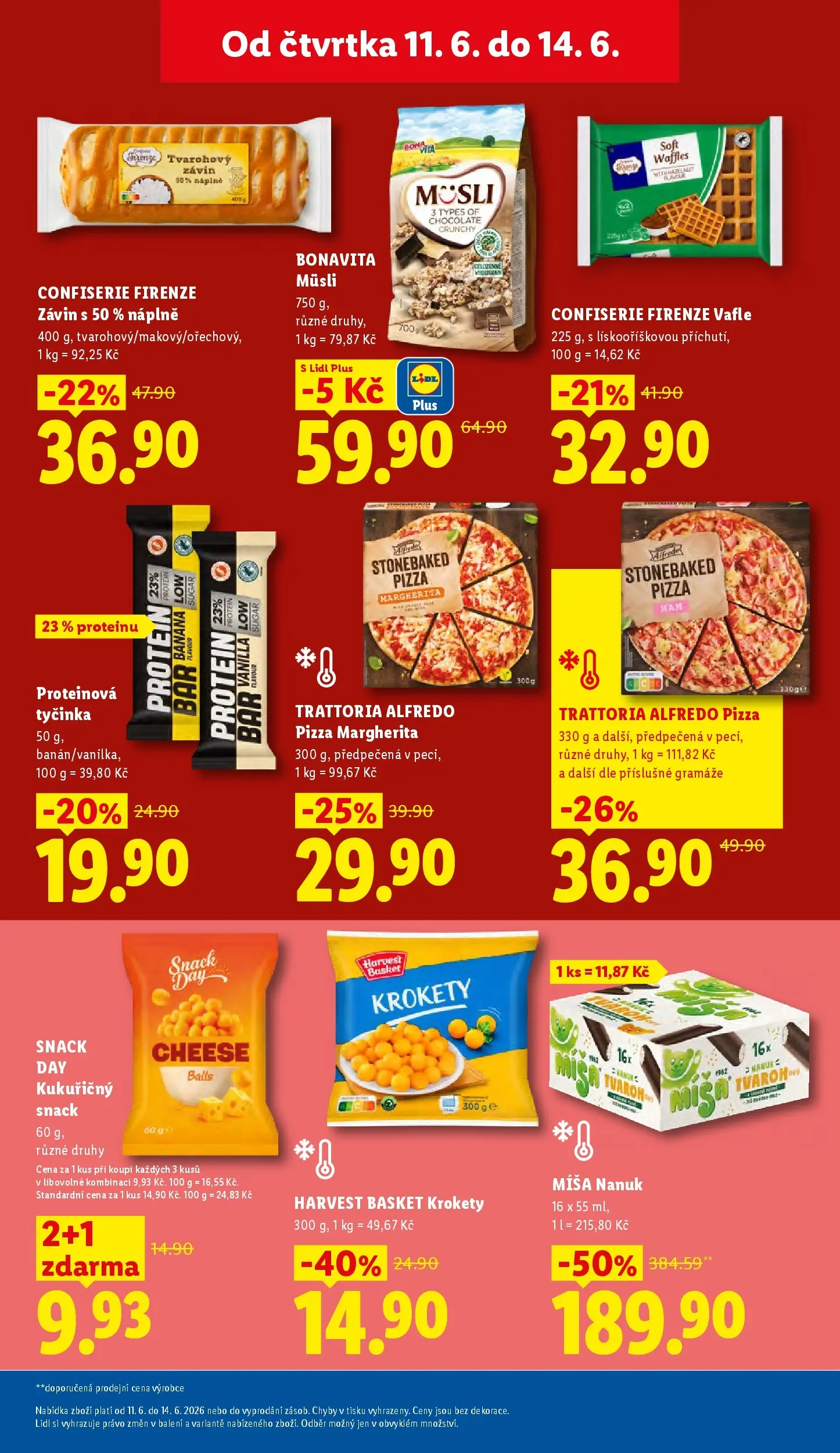 Lidl leták od 10.06.2026 - Nový akční leták | Strana: 31 | Produkty: Nanuk, Proteinová tyčinka, Protein bar, Müsli