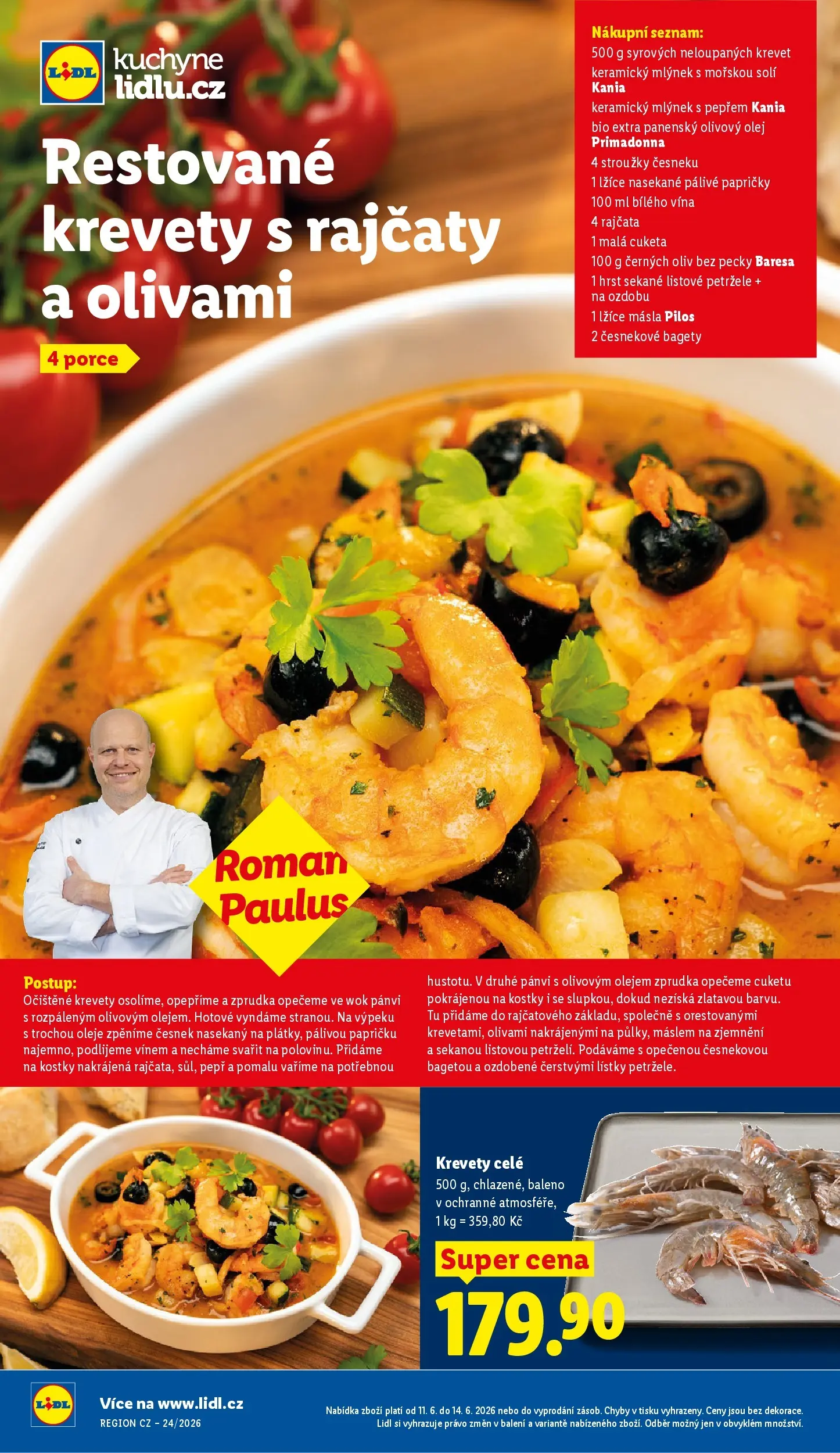 Lidl leták od 10.06.2026 - Nový akční leták | Strana: 35 | Produkty: Extra panenský olivový olej, Cuketa, Mlýnek, Česnek