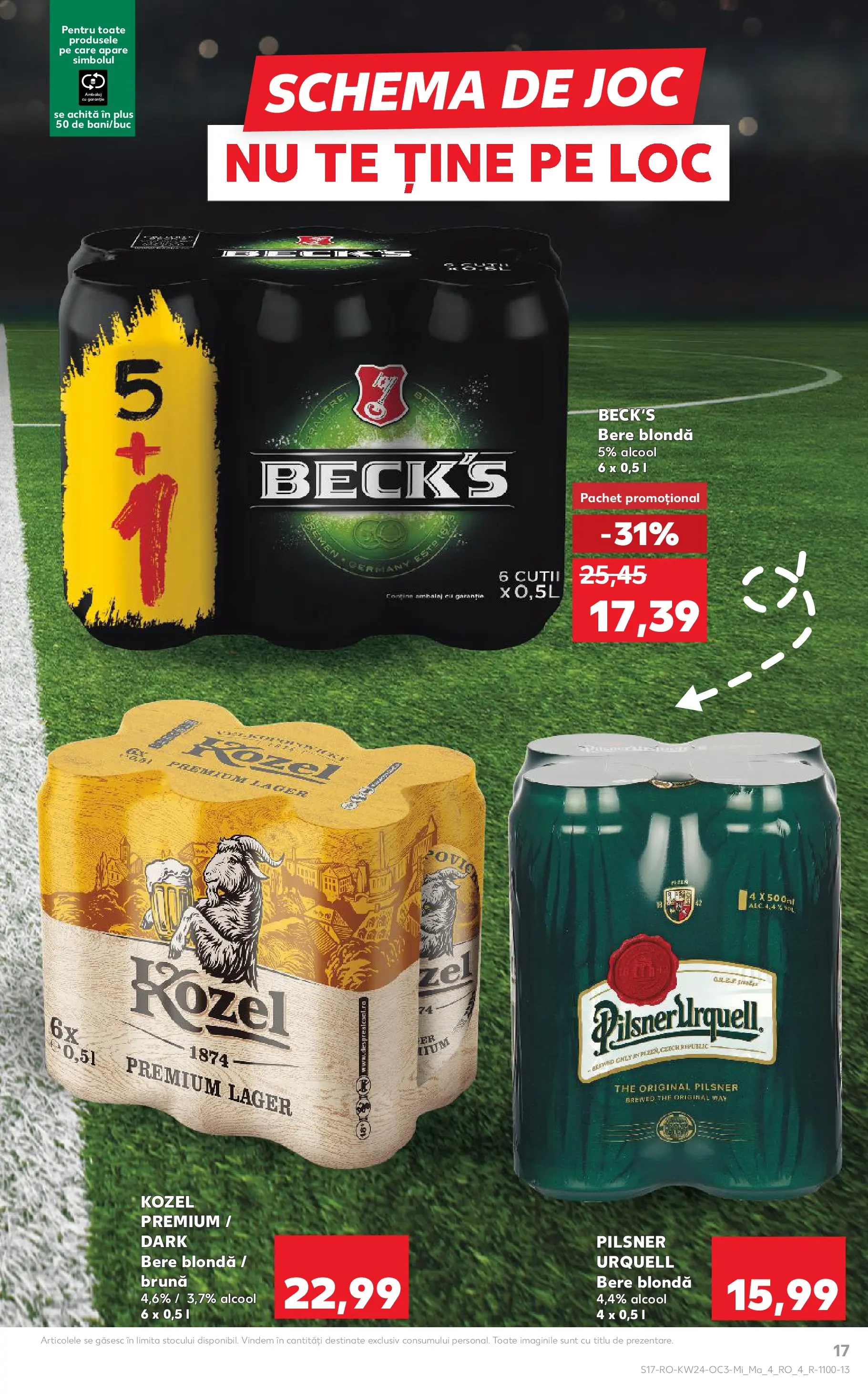 Kaufland Zalau 09.06.2026 - Revista si Oferta | Pagină: 17 | Produse: Joc, Bere