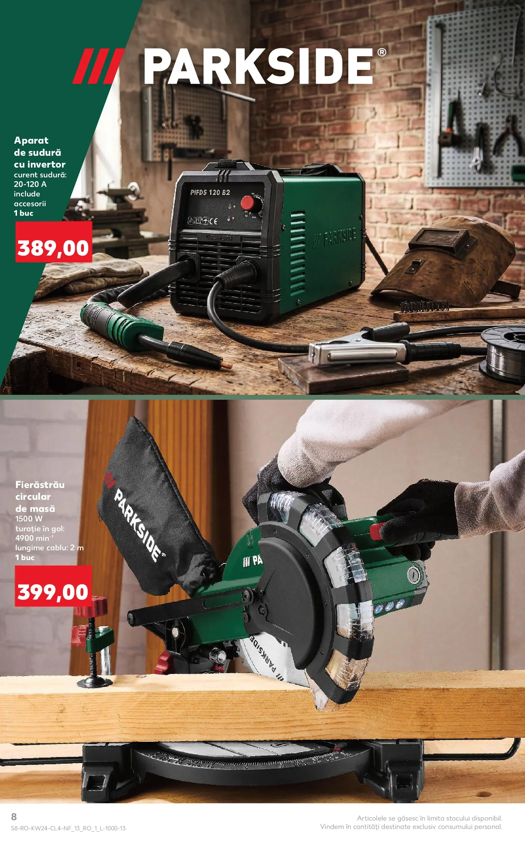 Kaufland Domnesti 09.06.2026 - Revista si Oferta | Pagină: 8 | Produse: Cablu, Masă