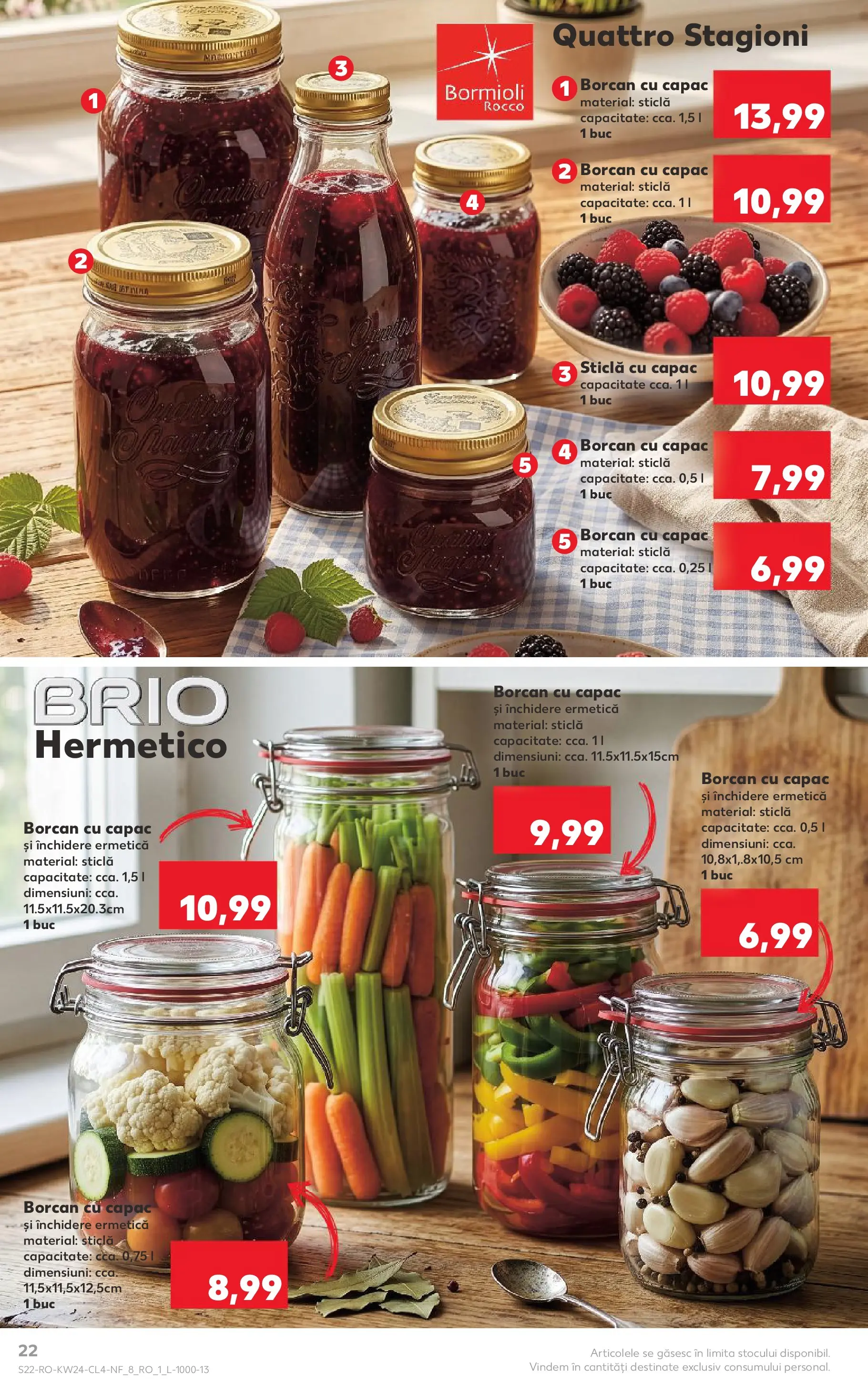 Kaufland Domnesti 09.06.2026 - Revista si Oferta | Pagină: 22 | Produse: Borcan