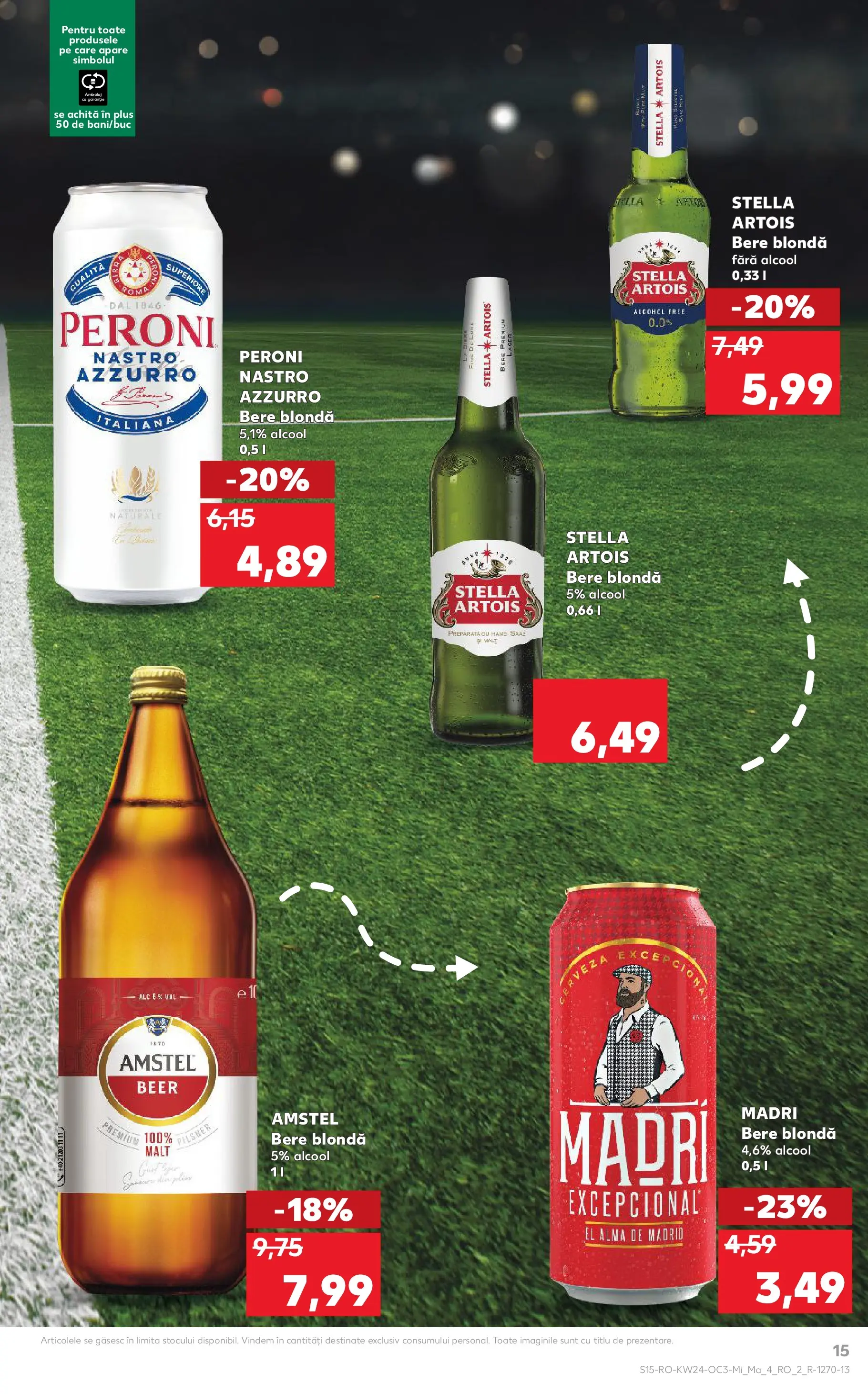 Kaufland Zalau 09.06.2026 - Revista si Oferta | Pagină: 15 | Produse: Bere