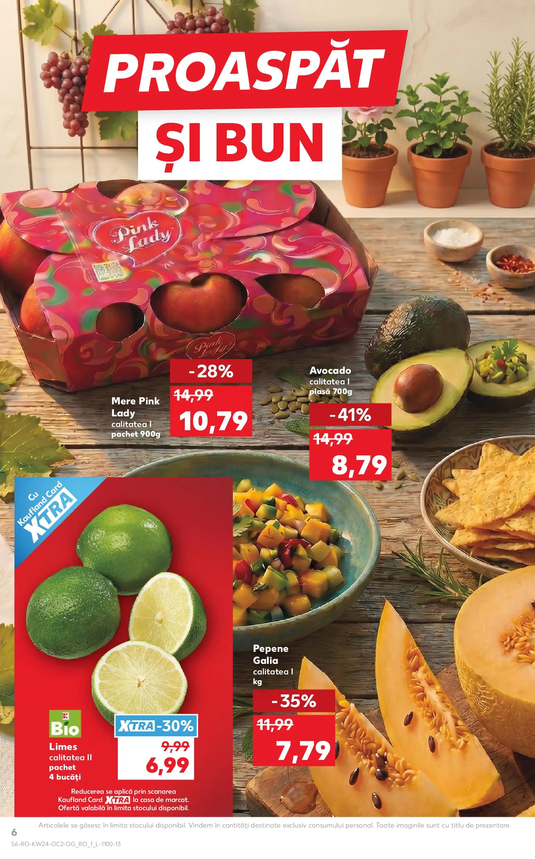 Kaufland Baia Mare 10.06.2026 - Revista si Oferta | Pagină: 6 | Produse: Şerit ödül, Mere, Avocado