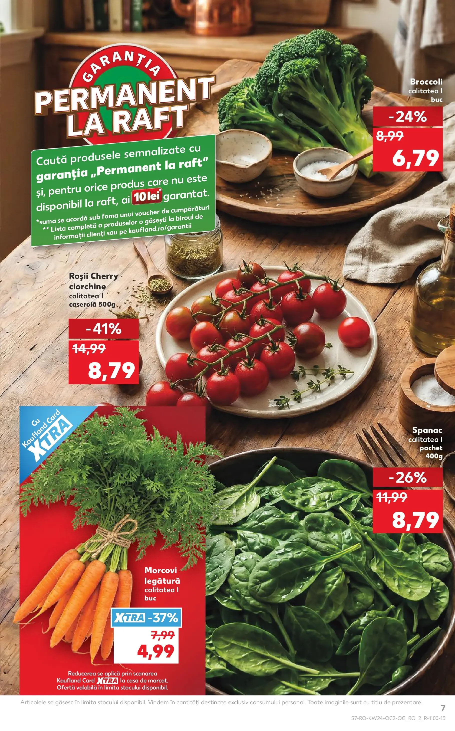 Kaufland Baia Mare 10.06.2026 - Revista si Oferta | Pagină: 7 | Produse: Raft, Roșii, Morcovi
