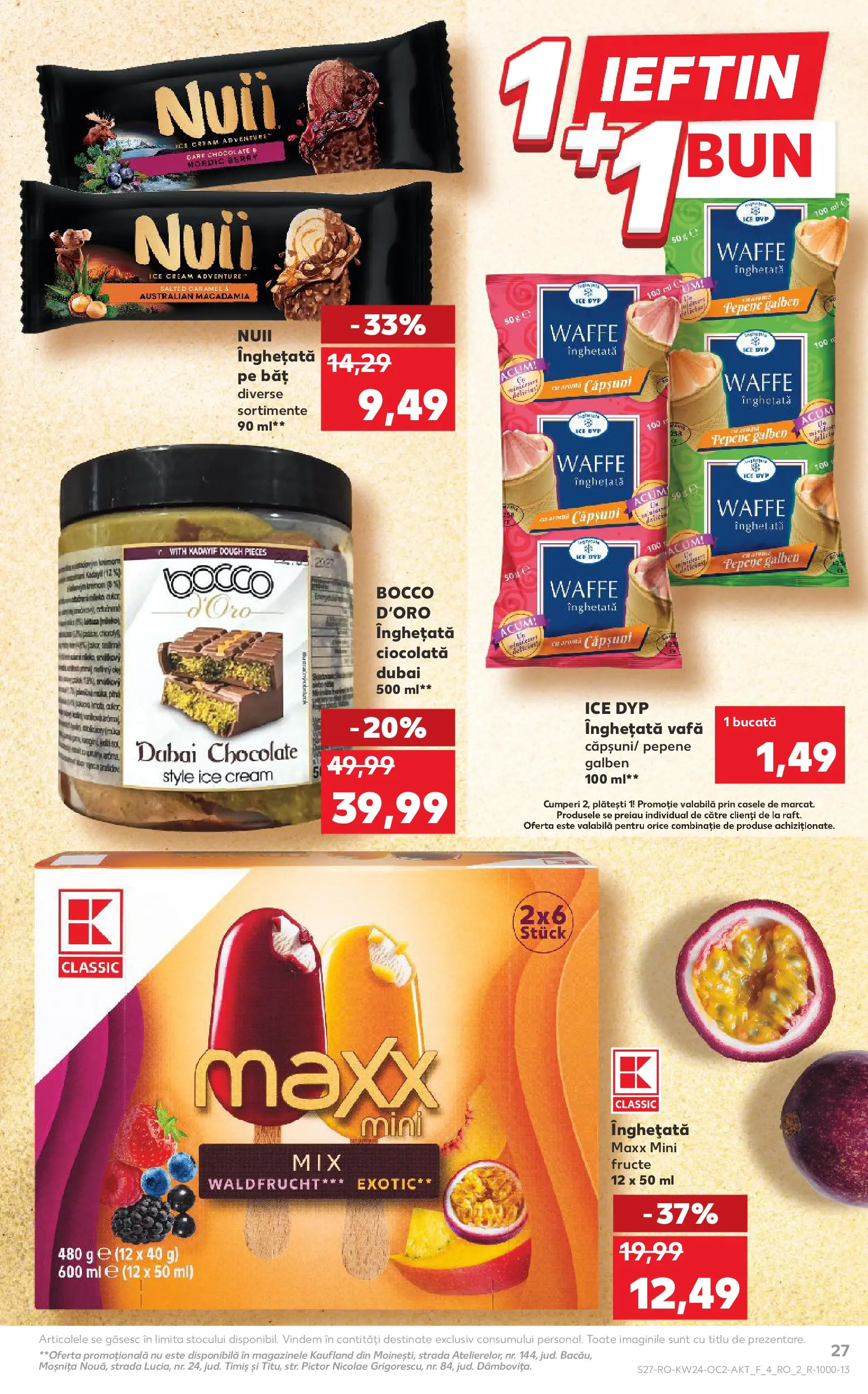 Kaufland Baia Mare 10.06.2026 - Revista si Oferta | Pagină: 27 | Produse: Delgeç, Ciocolată, Căpșuni, Fructe