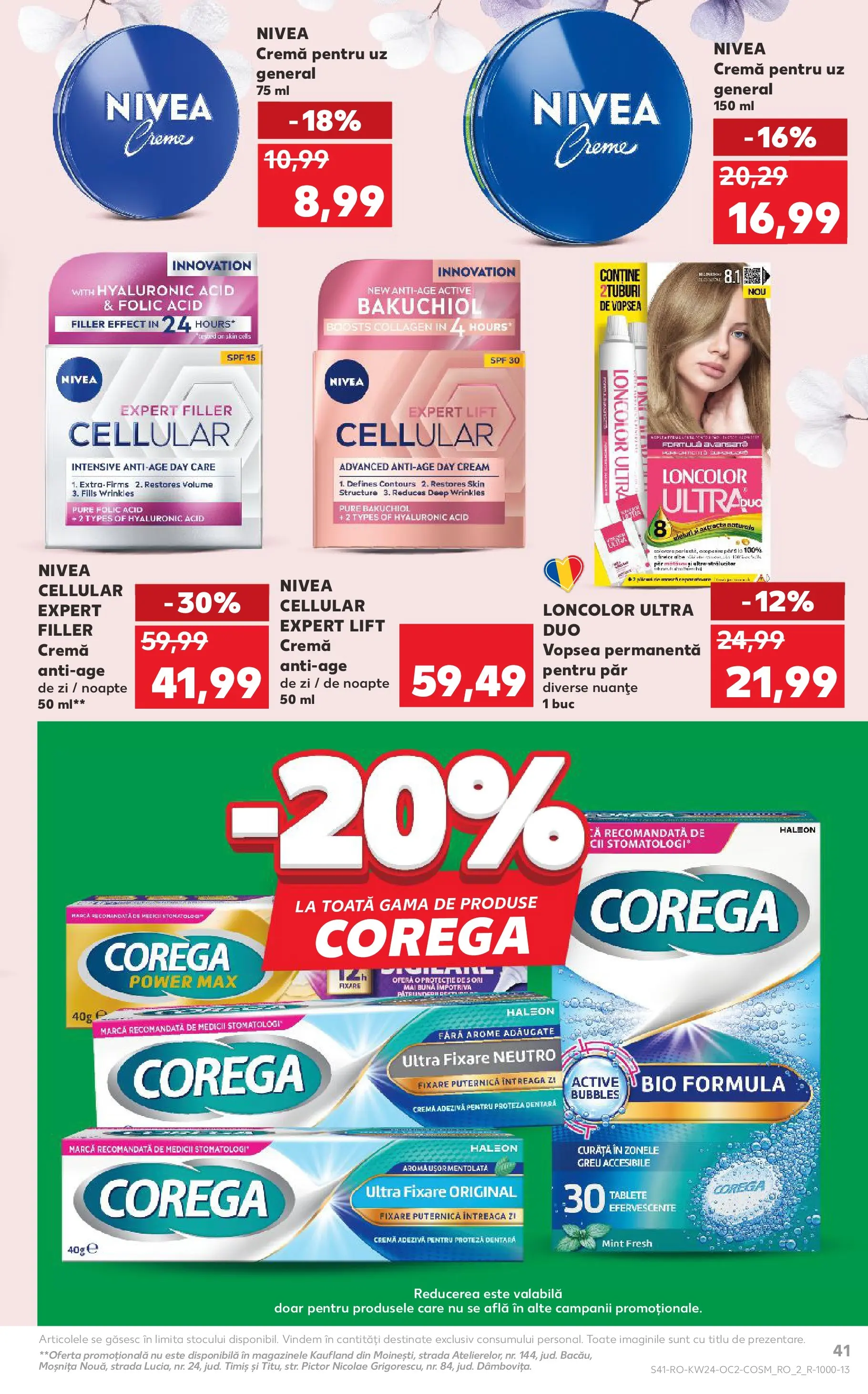 Kaufland Baia Mare 10.06.2026 - Revista si Oferta | Pagină: 41 | Produse: Şerit ödül, Vopsea, Cremă