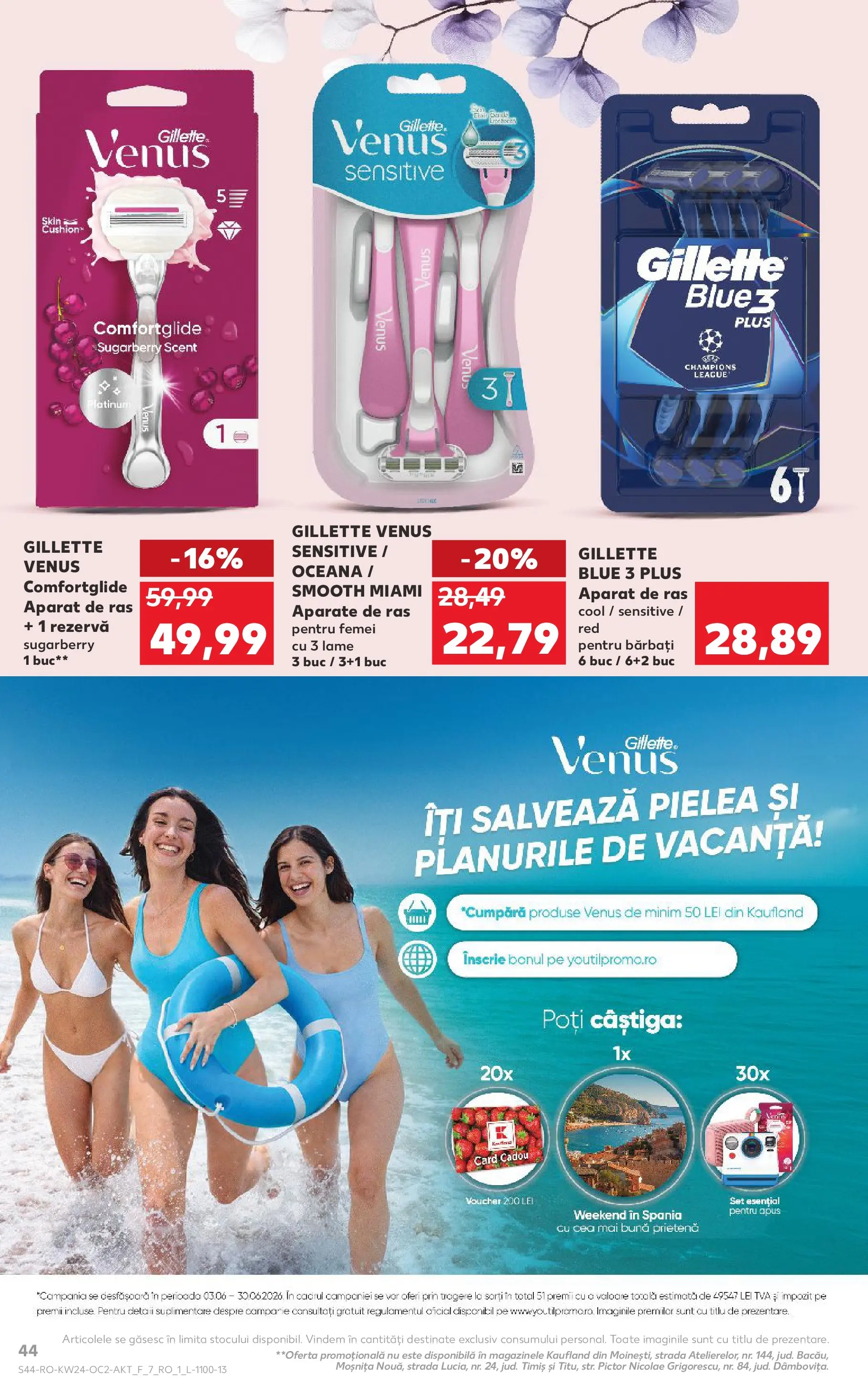 Kaufland Baia Mare 10.06.2026 - Revista si Oferta | Pagină: 44 | Produse: Aparat De Ras