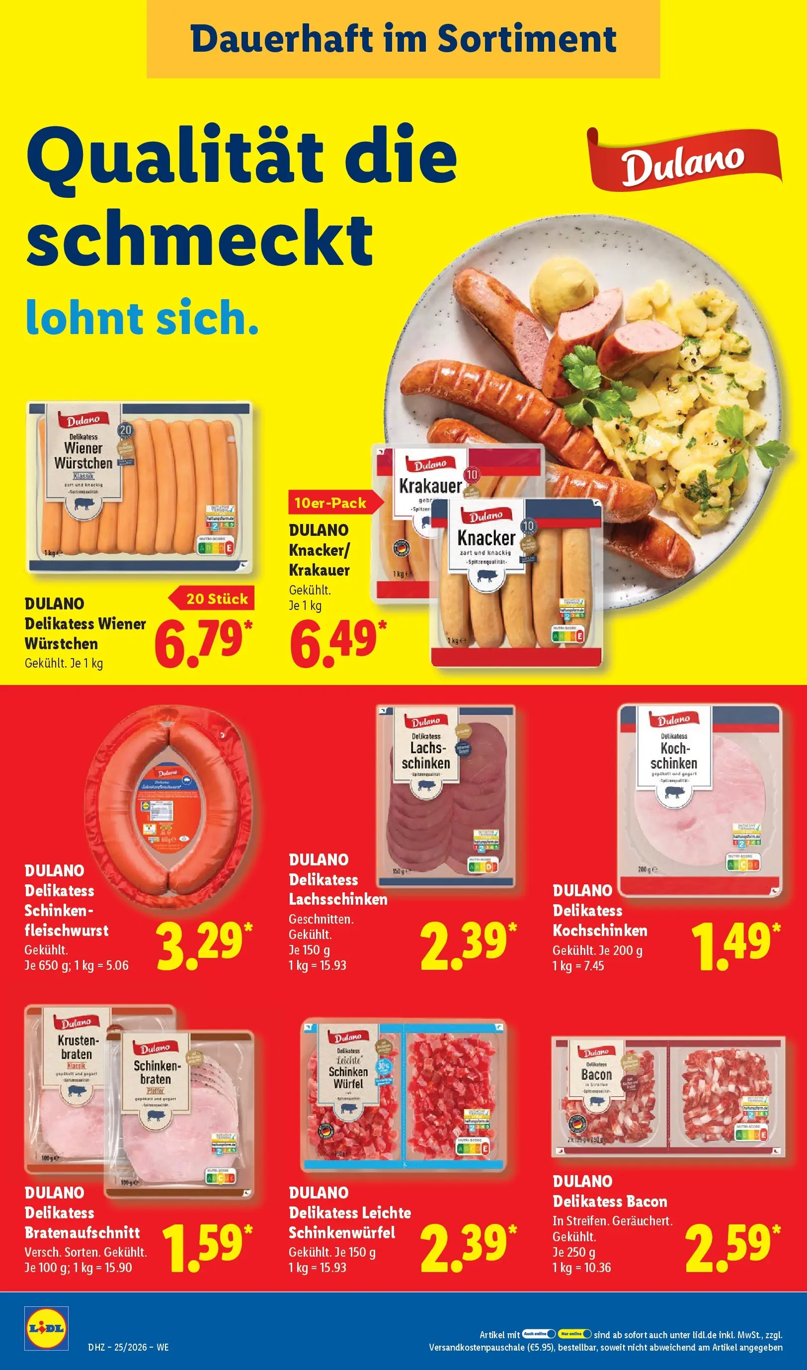 Lidl Prospekt Plettenberg (ab 15.06.2026) ยป Angebote online | Seite: 18 | Produkte: Wiener wurstchen, Lachs, Schinken Lidl Prospekt Plettenberg (ab 15.06.2026) zum Blรคttern ยป Angebote | Seite: 18 | Produkte: Wiener wurstchen, Lachs, Schinken