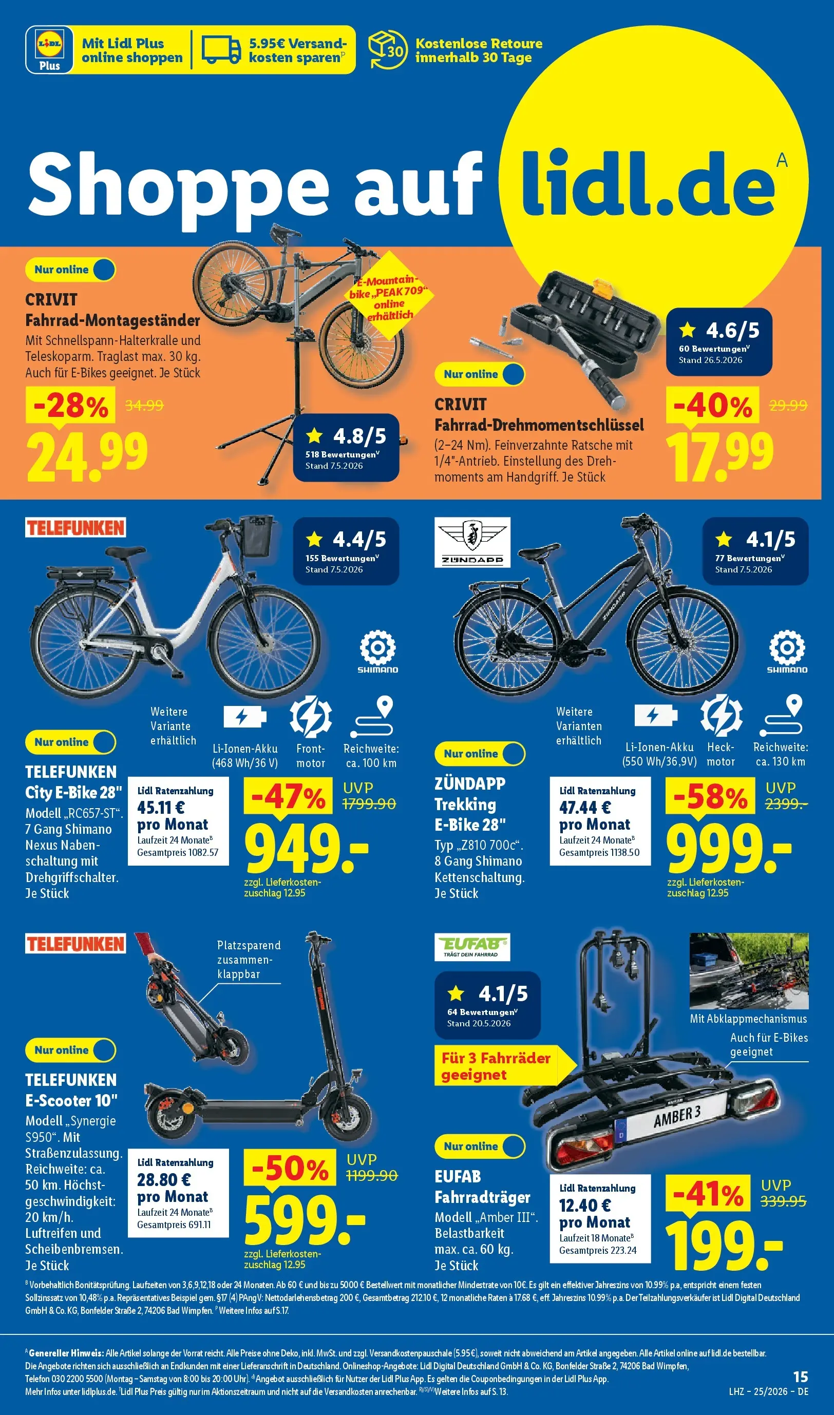 Lidl Prospekt Hof-innenstadt (ab 14.06.2026) zum Blättern » Angebote | Seite: 49 | Produkte: Bad, Telefon