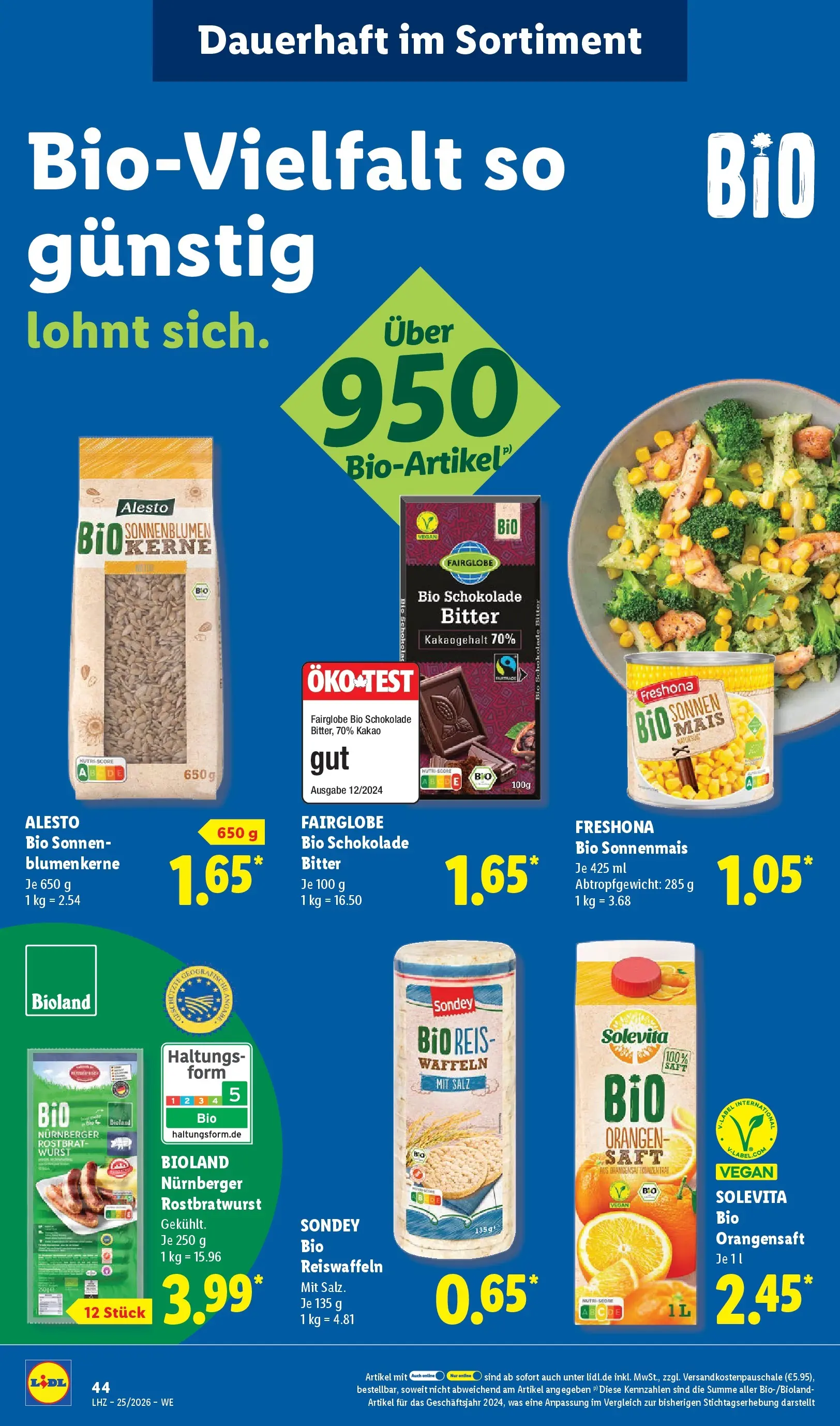 Lidl Prospekt Ehringshausen (ab 15.06.2026) ยป Angebote online | Seite: 60 | Produkte: Schokolade, Orangen, Waffeln, Wurst Lidl Prospekt Ehringshausen (ab 15.06.2026) zum Blรคttern ยป Angebote | Seite: 60 | Produkte: Schokolade, Orangen, Waffeln, Wurst