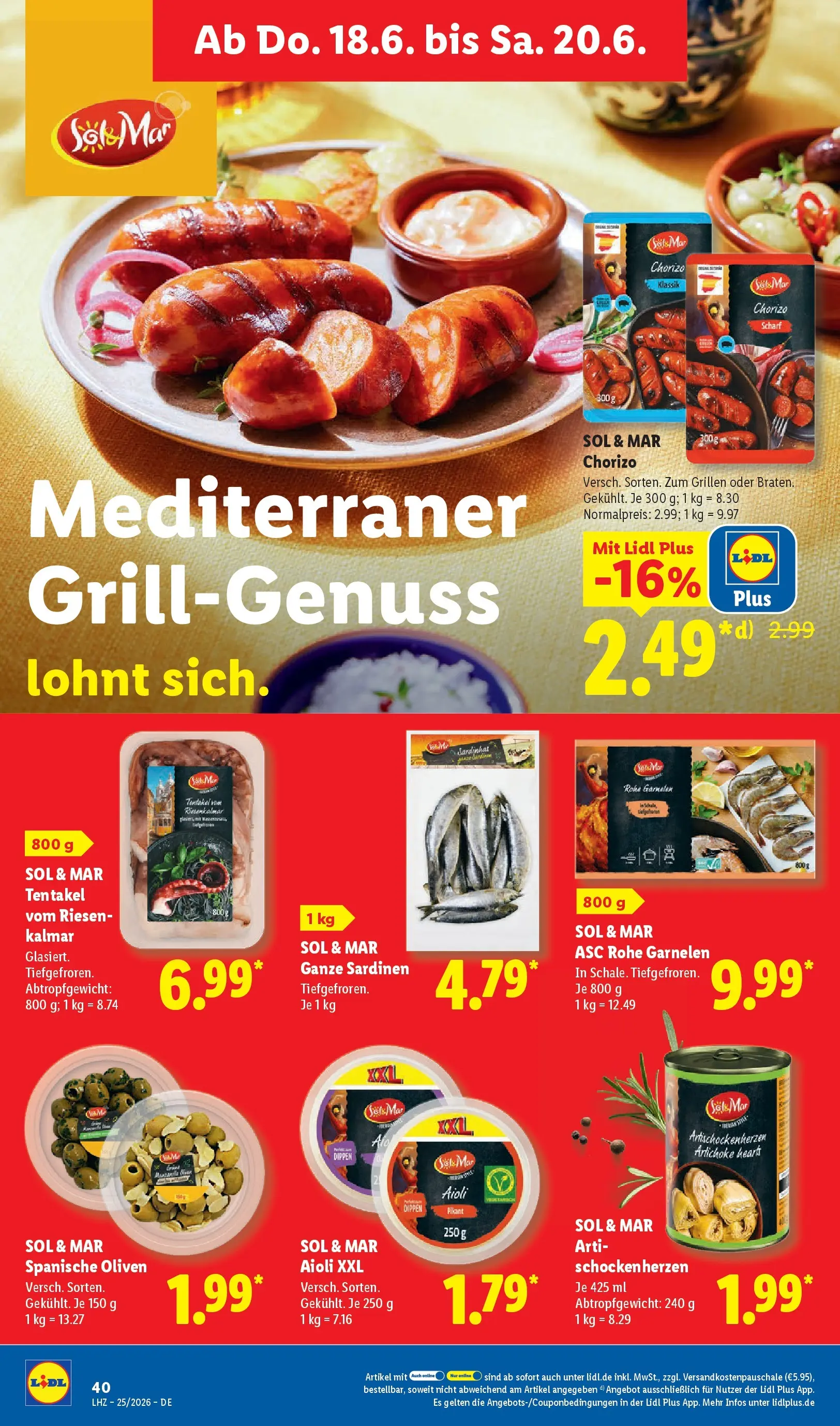 Lidl Prospekt Braunschweig (ab 14.06.2026) zum Blättern » Angebote | Seite: 56 | Produkte: Garnelen