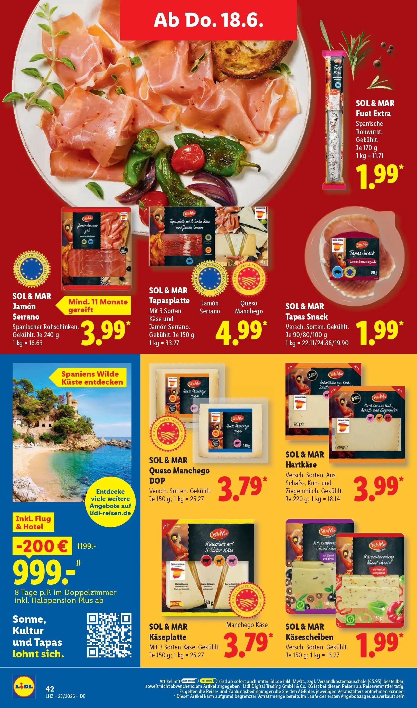 Lidl Prospekt Braunschweig (ab 14.06.2026) zum Blättern » Angebote | Seite: 58 | Produkte: Käse