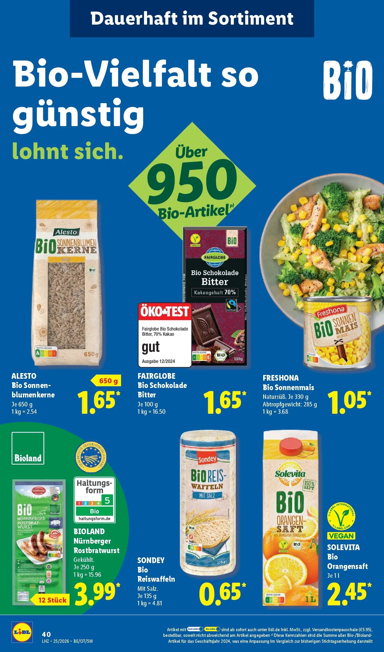 Lidl Prospekt Grimma (ab 14.06.2026) zum Blättern » Angebote | Seite: 64 | Produkte: Orangen, Orangensaft, Salz, Reis
