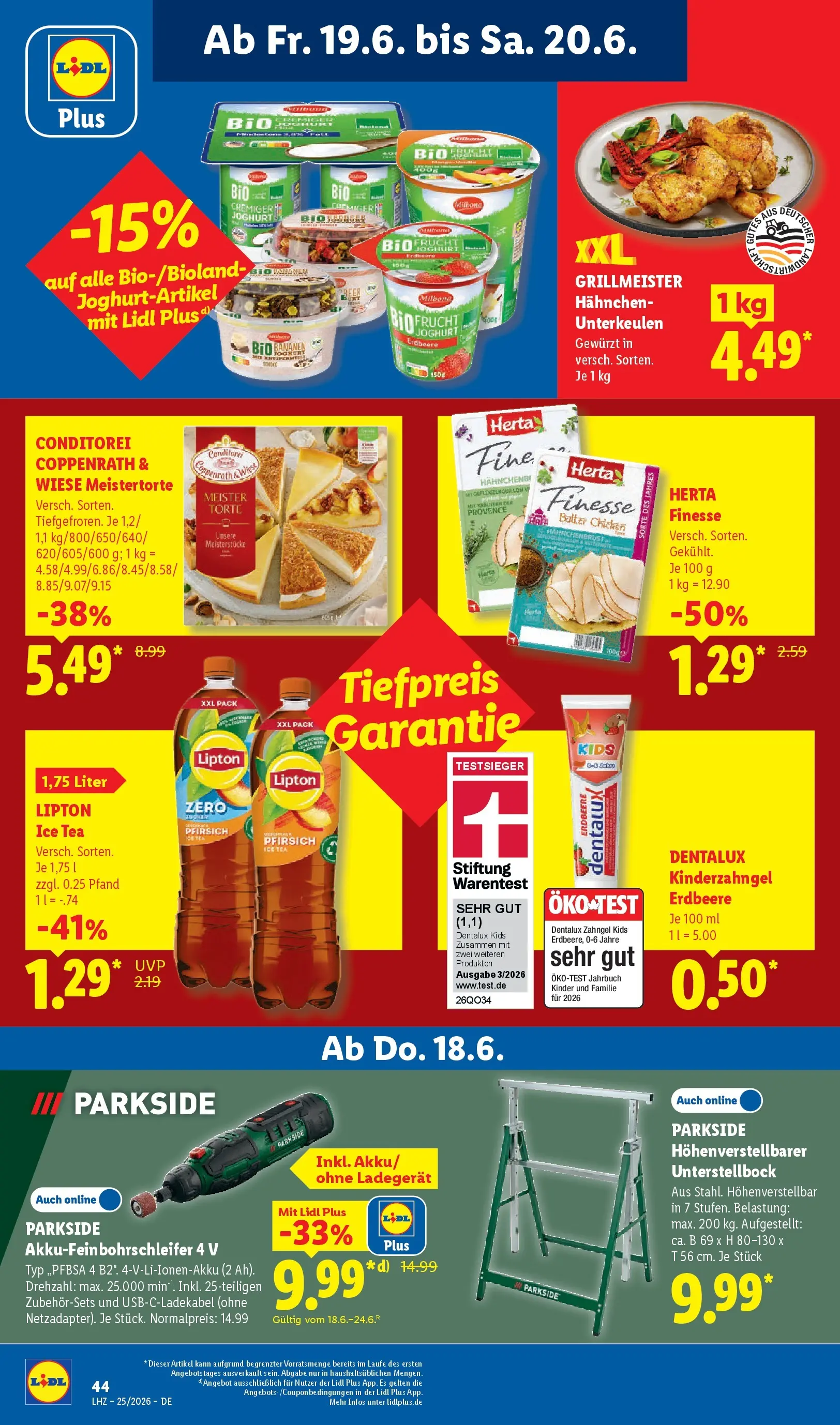 Lidl Prospekt Grimma (ab 14.06.2026) zum Blättern » Angebote | Seite: 70 | Produkte: Butter, Bananen, Zucker, Ladegerät