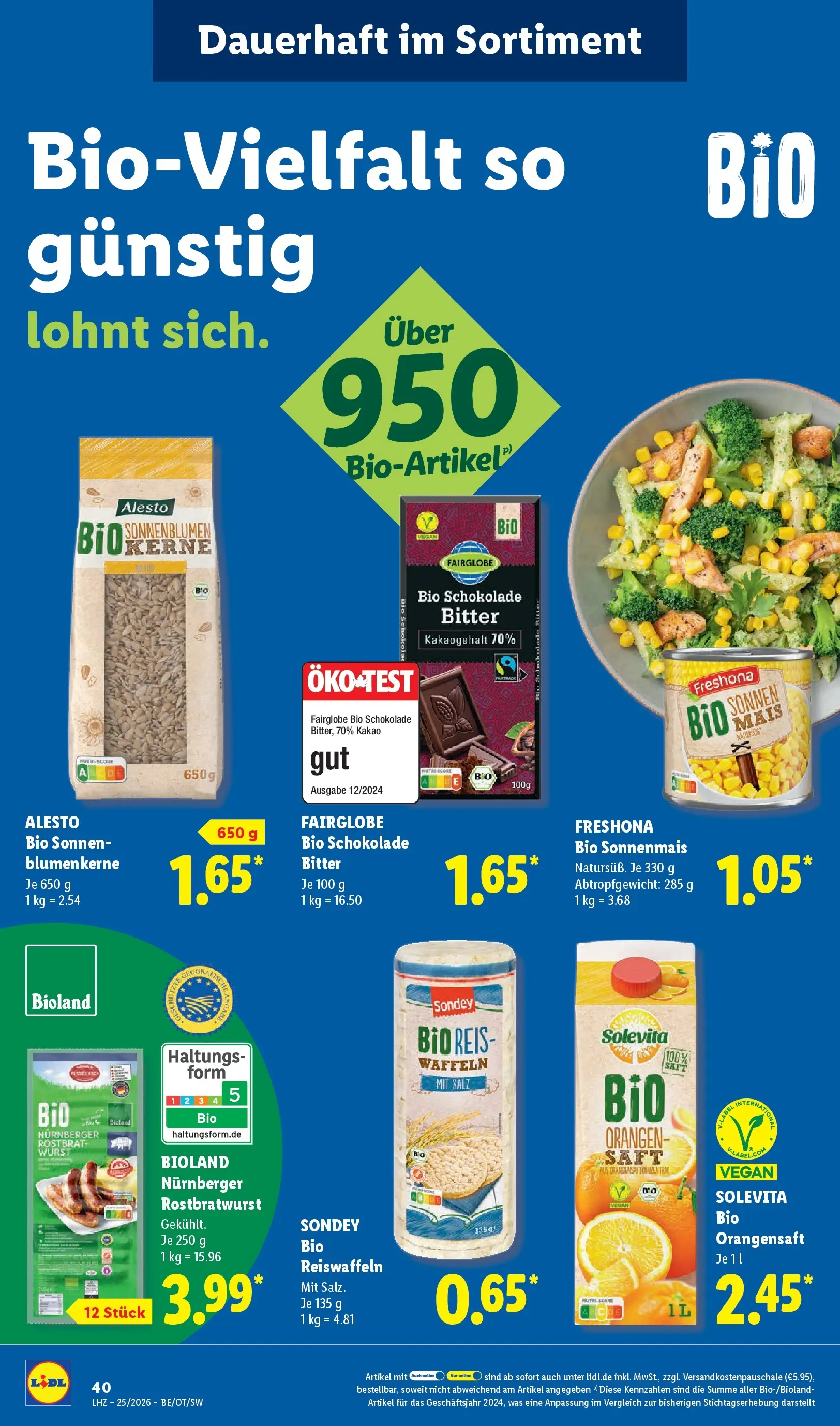 Lidl Prospekt Villingen-schwenningen (ab 14.06.2026) zum Blättern » Angebote | Seite: 60 | Produkte: Orangensaft, Salz, Saft, Reis