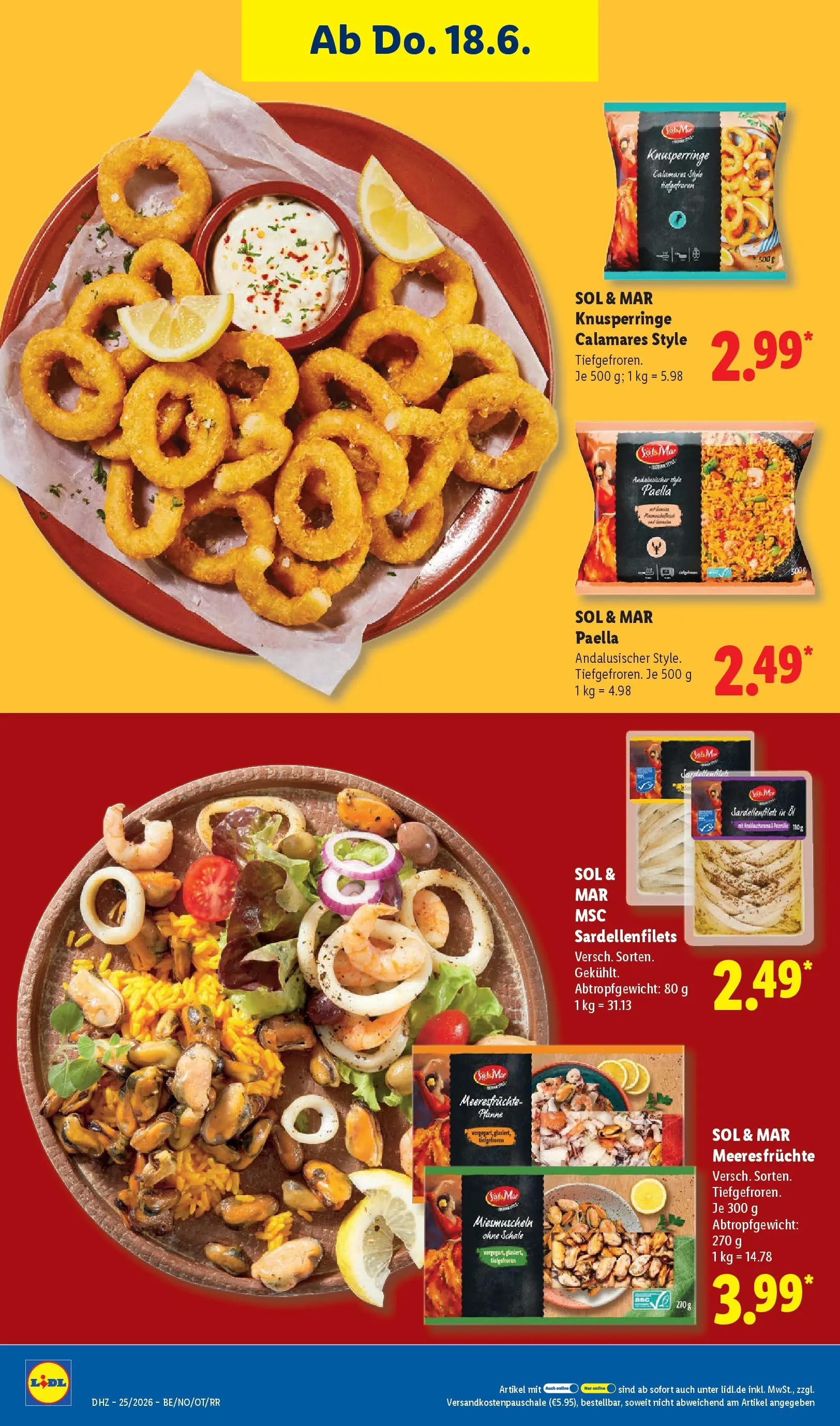 Lidl Prospekt Braunschweig (ab 14.06.2026) zum Blättern » Angebote | Seite: 60 | Produkte: Meeresfrüchte