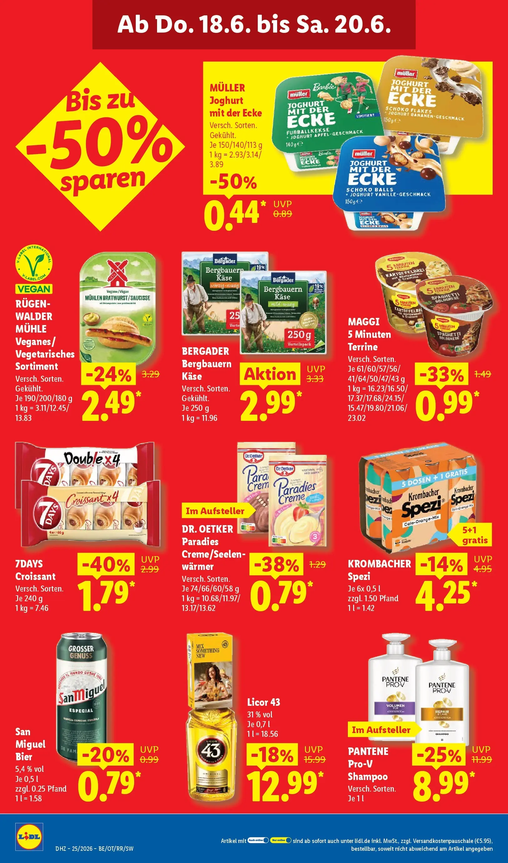 Lidl Prospekt Hagen (ab 15.06.2026) zum Blättern » Angebote | Seite: 66 | Produkte: Lenor, Limetten, Dallmayr, Waschmittel