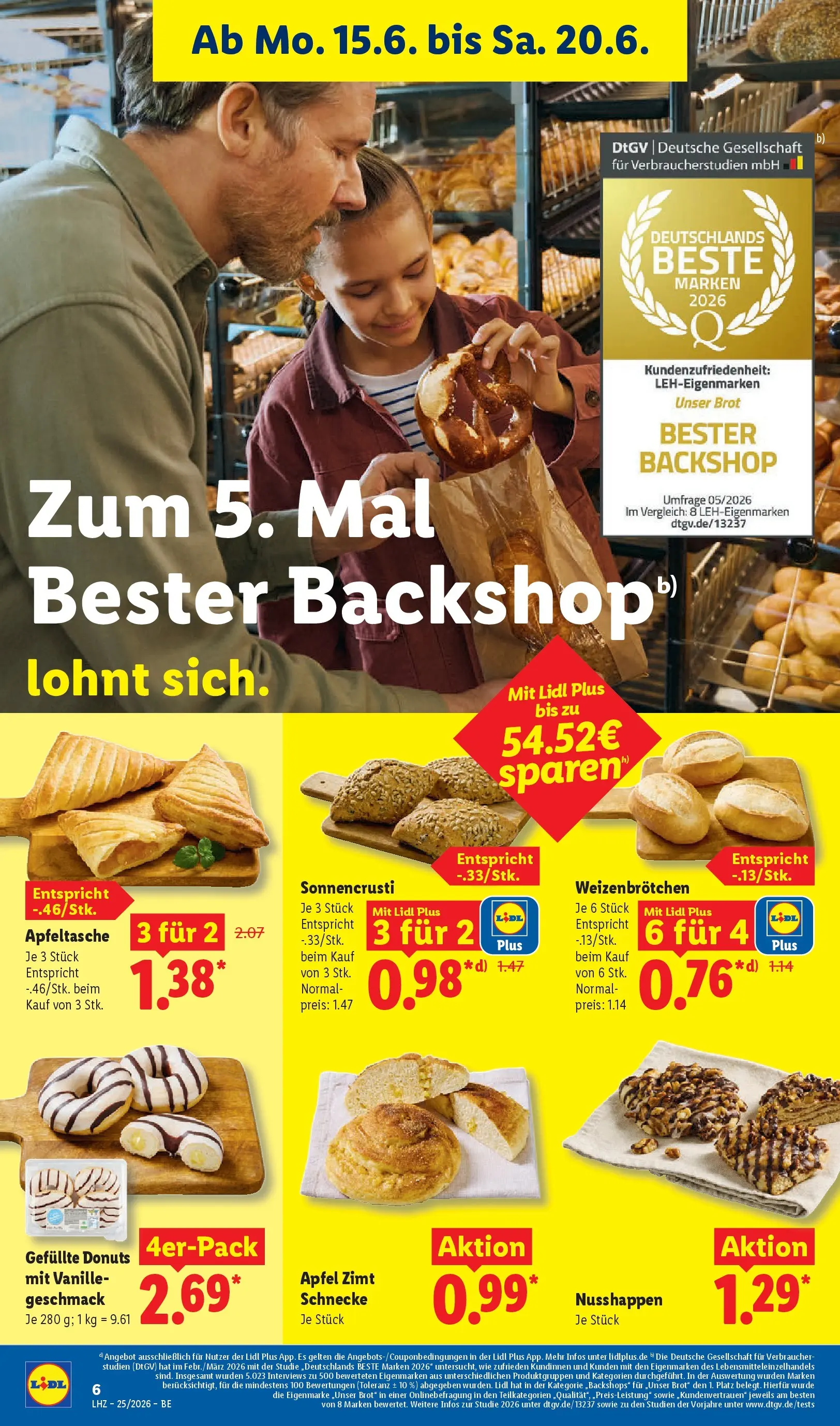 Lidl Prospekt Mahlow (ab 14.06.2026) ยป Angebote online | Seite: 20 | Produkte: รpfel, Donuts, Brot Lidl Prospekt Mahlow (ab 14.06.2026) zum Blรคttern ยป Angebote | Seite: 20 | Produkte: รpfel, Donuts, Brot