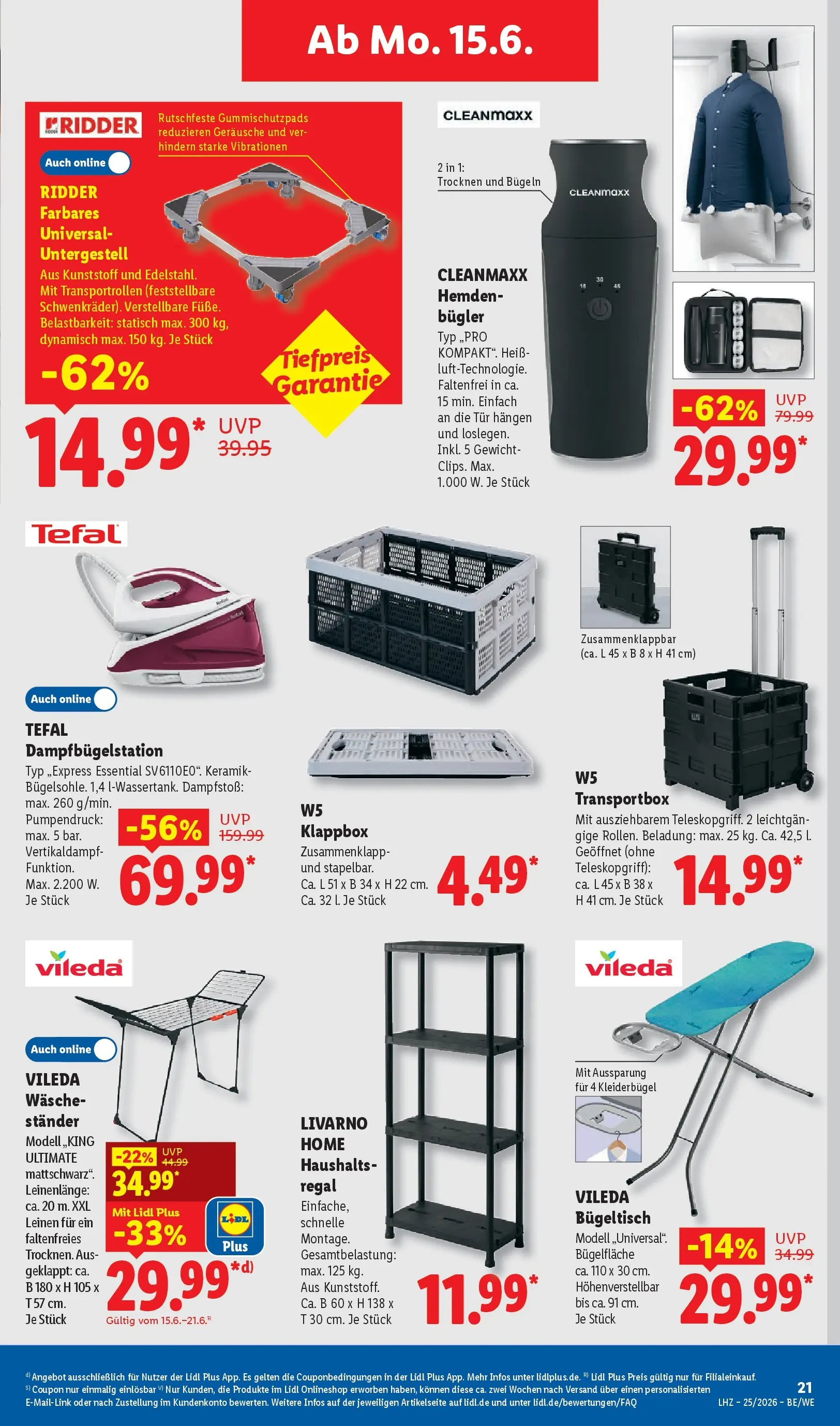 Lidl Prospekt Mahlow (ab 14.06.2026) ยป Angebote online | Seite: 35 | Produkte: Gewicht, Regal, Tรผr, Kleiderbรผgel Lidl Prospekt Mahlow (ab 14.06.2026) zum Blรคttern ยป Angebote | Seite: 35 | Produkte: Gewicht, Regal, Tรผr, Kleiderbรผgel