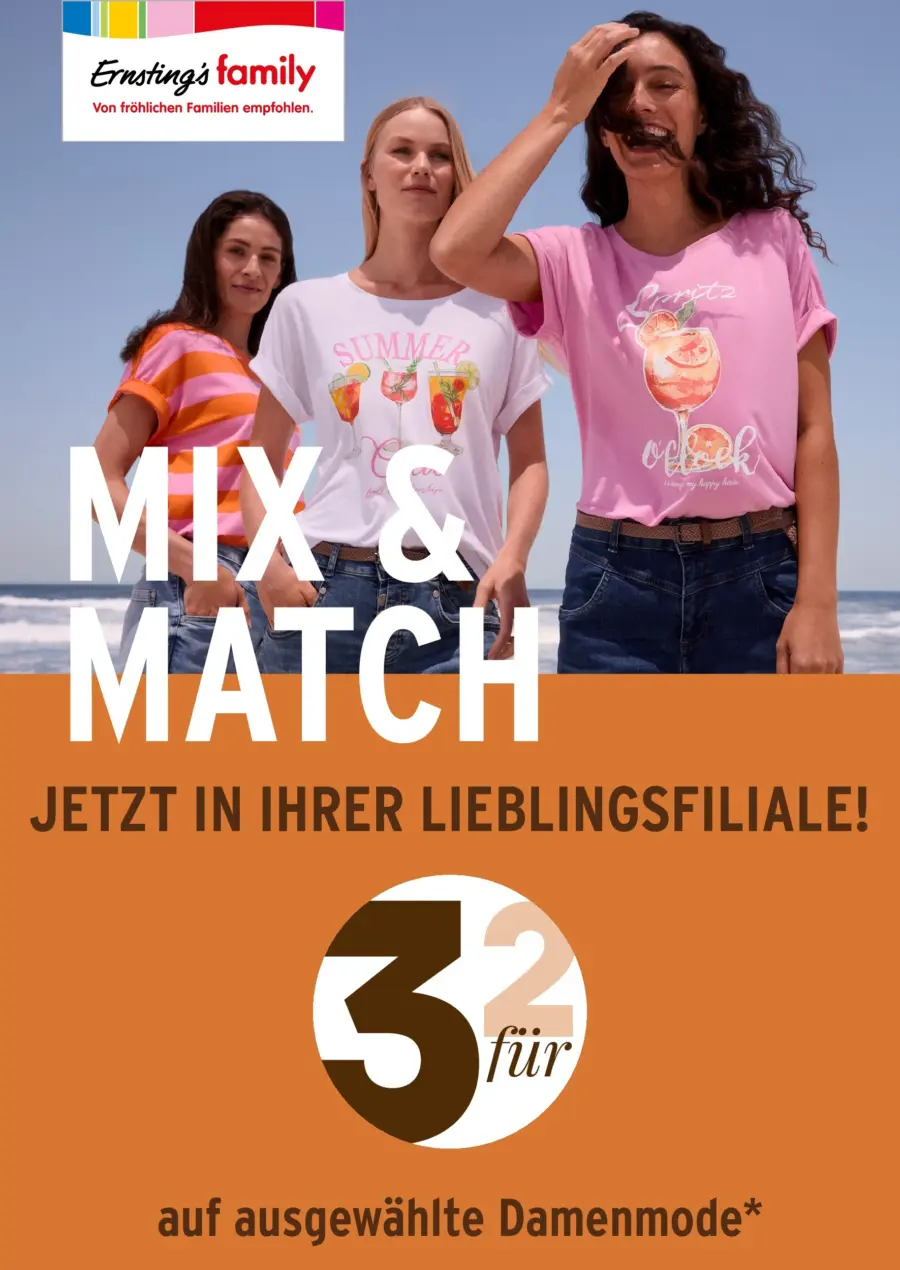 Ernsting's family: 3 f&uuml;r 2