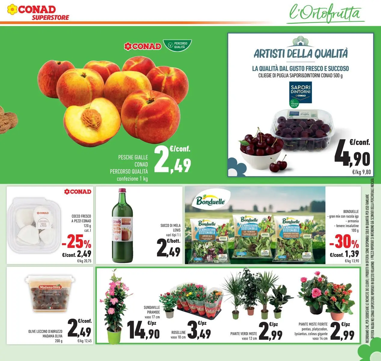 Volantino Conad dal 04/06/2026 > Anteprima | Pagina: 13 | Prodotti: Succo, Mele, Olive, Vaso