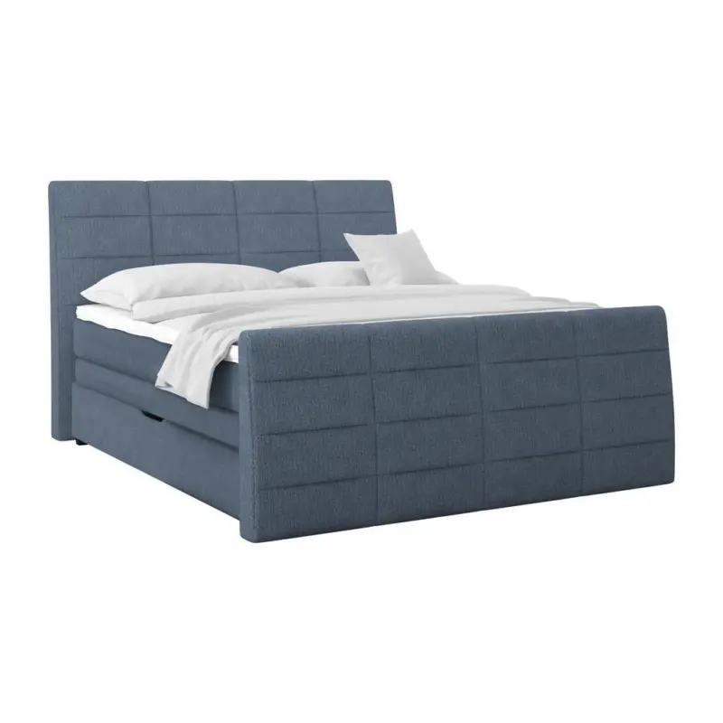 Boxspringbett mit Topper & Bettkasten 180x200 Libra
