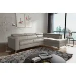 M&ouml;belix ECKSOFA Mondo, Hellgrau S: 286x208 cm
