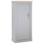 M&ouml;belix Highboard Chambord Hellgrau/Eiche Dekor B: 68cm