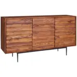 M&ouml;belix Sideboard 150 cm Sheesham, Sheeshamfarben