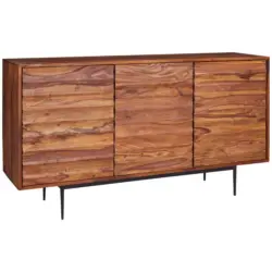 Sideboard 150 cm Sheesham, Sheeshamfarben