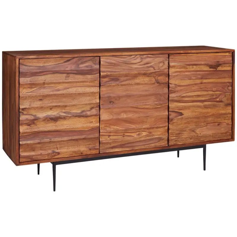 Sideboard 150 cm Sheesham, Sheeshamfarben