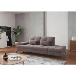R&Eacute;CAMIERE Amica E, Taupe B: 231 cm