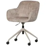 M&ouml;belix Drehstuhl Morros Taupe B: 57 cm