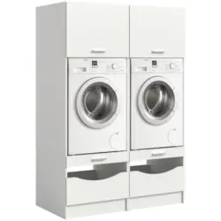 HAUSWIRTSCHAFTSRAUM Free Wei&szlig; B: 133cm