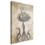 M&ouml;belix LEINWANDBILD Schwarz Cappuccino B: 60 cm