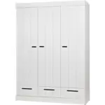 M&ouml;belix DREHT&Uuml;RENSCHRANK Connect, Wei&szlig; B: 140 cm