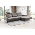 M&ouml;belix ECKSOFA Astoria Graubraun S: 305x178cm