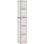 M&ouml;belix Regal Salia Wei&szlig;, Honigeiche B: 30 cm