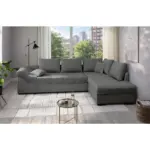 M&ouml;belix ECKSCHLAFSOFA Alvito Graubraun S: 298x202 cm